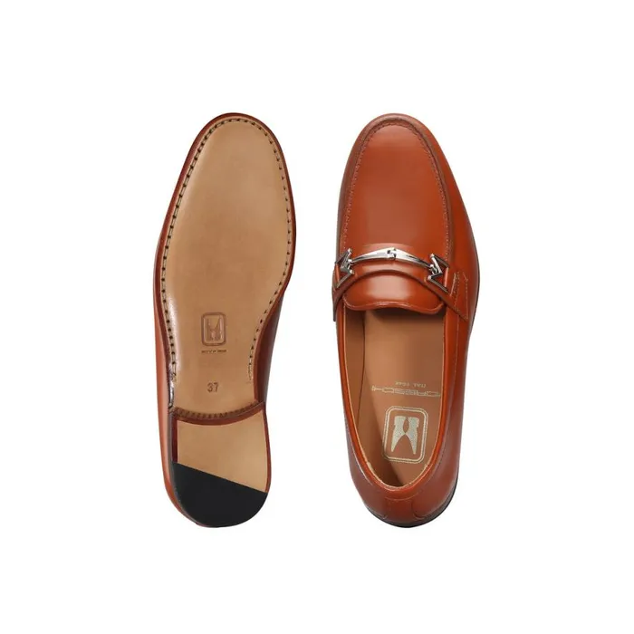 Loafers Women Moreschi Tan Leather Woman Loafer