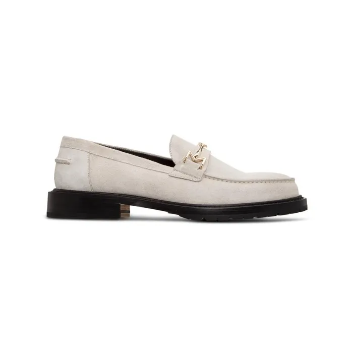 Loafers Women Moreschi White Suede Loafer