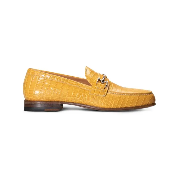 Loafers Women Moreschi Yellow Leather Woman Loafer