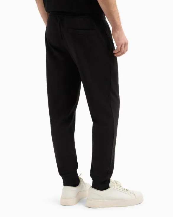 Logo Sweatshirt Joggers Black Men Armani Matching Sets Logo Sweatshirt Joggers Black Men Armani Matching Sets