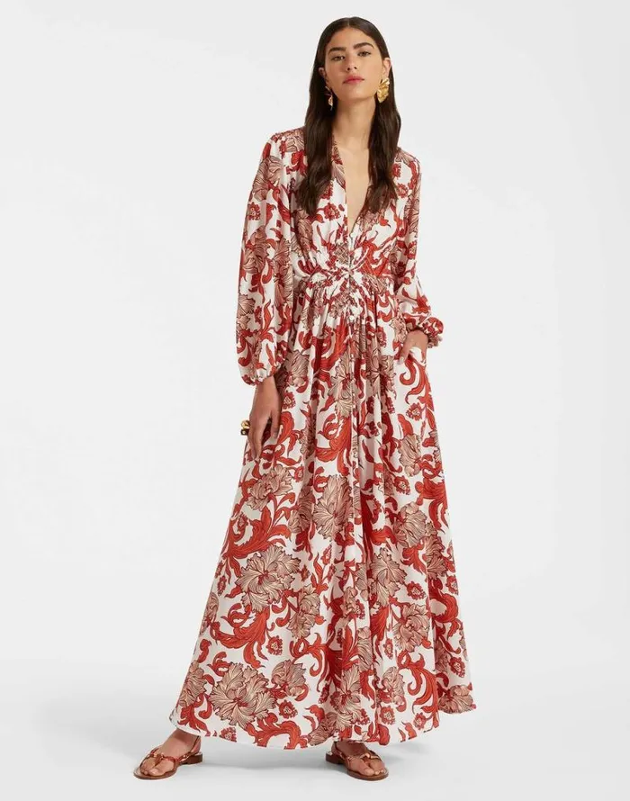 Long Camerino Dress Reef White Women La Double J Dresses