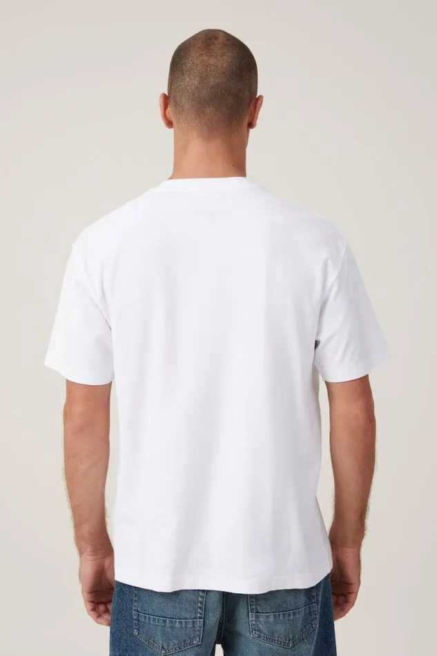 Loose Fit College TShirt White Washington Parks Men Cotton On Tees and Tanks Loose Fit College TShirt White Washington Parks Men Cotton On Tees and Tanks
