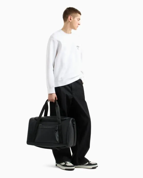 Lost In Sound Crewneck Sweatshirt White Men Armani Sweatshirts Lost In Sound Crewneck Sweatshirt White Men Armani Sweatshirts