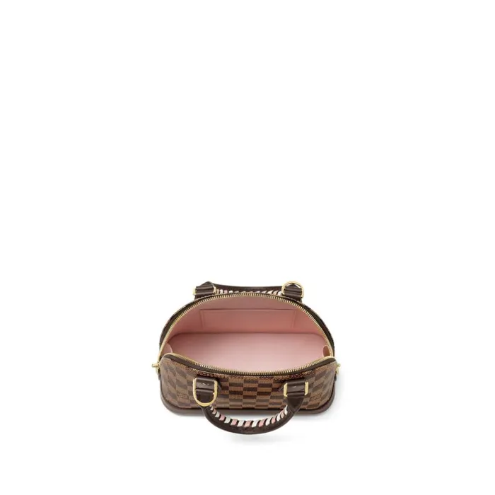 Louis Vuitton Alma Bag Louis Vuitton Damier Ebene Coated Canvas N40447 Braided Alma BB 8211 Louis Vuitton Handbag Store 8211 Women