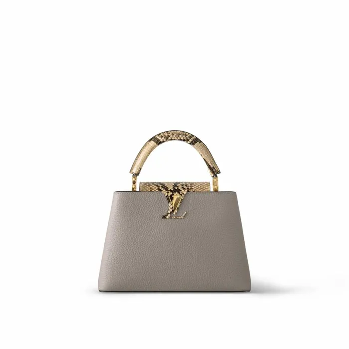 Louis Vuitton Capucines Bag Louis Vuitton N82068 Capucines BB Steeple Gray 8211 Louis Vuitton Handbag Store 8211 Women Louis Vuitton Capucines Bag Louis Vuitton N82068 Capucines BB Steeple Gray 8211 Louis Vuitton Handbag Store 8211 Women