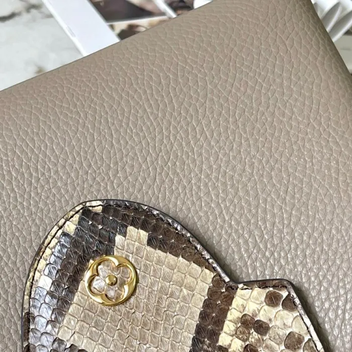 Louis Vuitton Capucines Bag Louis Vuitton N82068 Capucines BB Steeple Gray 8211 Louis Vuitton Handbag Store 8211 Women