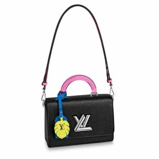 Louis Vuitton Twist Bag Louis Vuitton Twist MM M56131 Rose M56112 Black 8211 Louis Vuitton Handbag Store 8211 Women