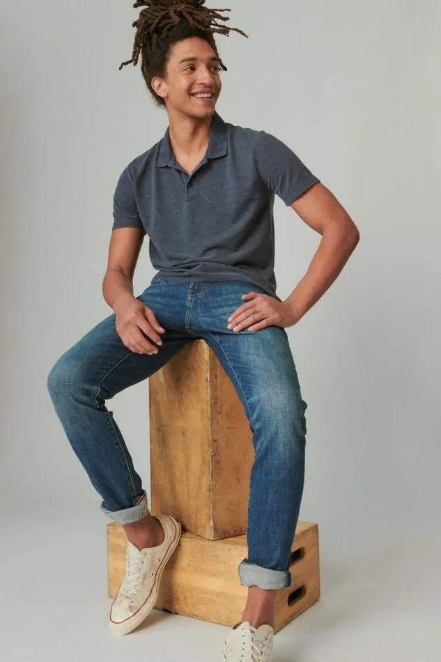 Lucky Brand 100 Skinny Winfield Men Jeans
