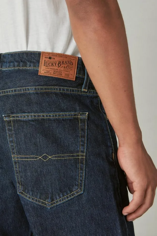 Lucky Brand 223 Straight Made In The Usa Selvedge Jean Genoa Men Jeans