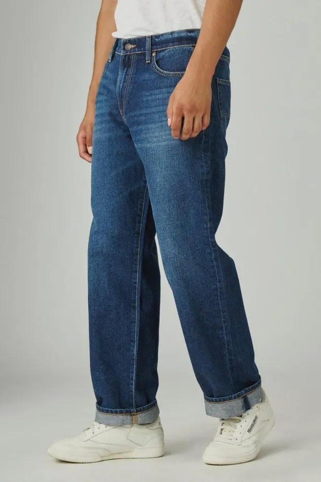 Lucky Brand 281 Baggy Straight Hemp Jean Levit Men Jeans