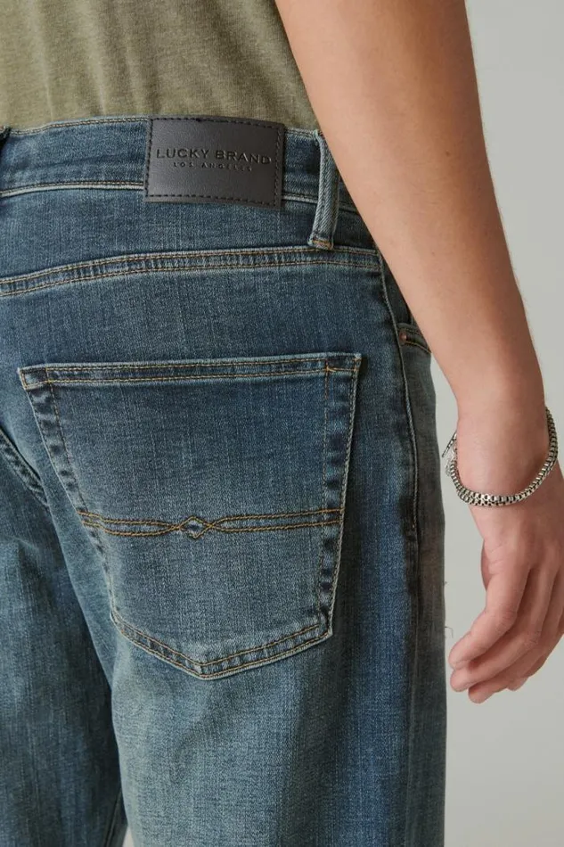 Lucky Brand 410 Athletic Straight Coolmax Stretch Jean Mcarthur Men Jeans