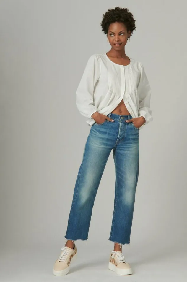Lucky Brand 90s Loose Crop Golden Valley Women Jeans