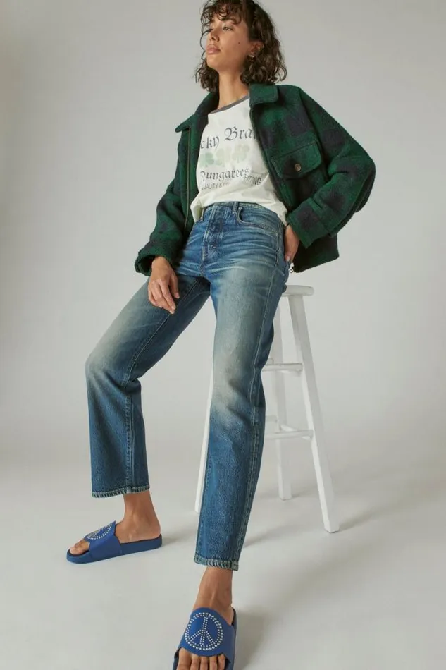 Lucky Brand 90s Loose Crop Starlet Women Jeans