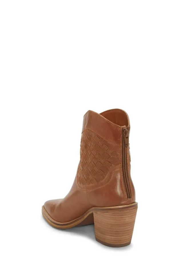Lucky Brand Aryleis Western Bootie Open Brownrust Women Shoes