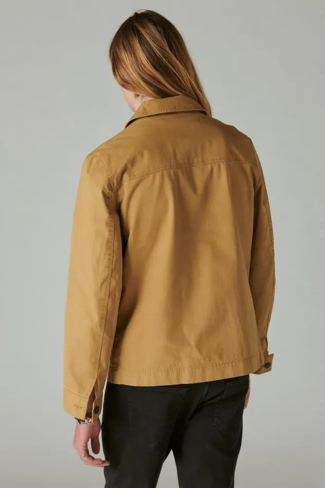 Lucky Brand Chore Jacket Sand Men Jackets and Outerwear