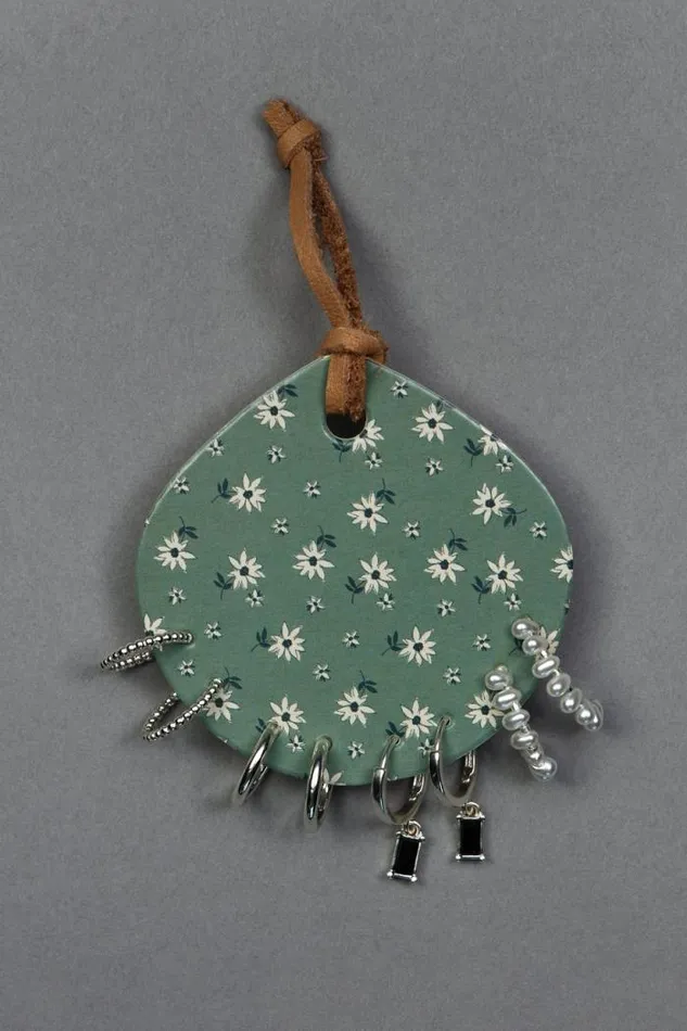 Lucky Brand Ditsy Print Stud Set Silver Women Jewelry