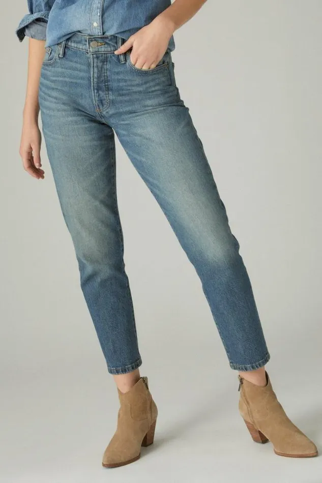 Lucky Brand High Rise Drew Mom Starlet Dest Women Jeans