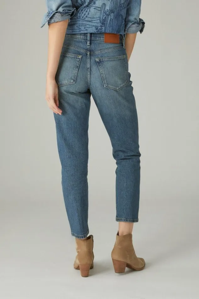 Lucky Brand High Rise Drew Mom Starlet Dest Women Jeans