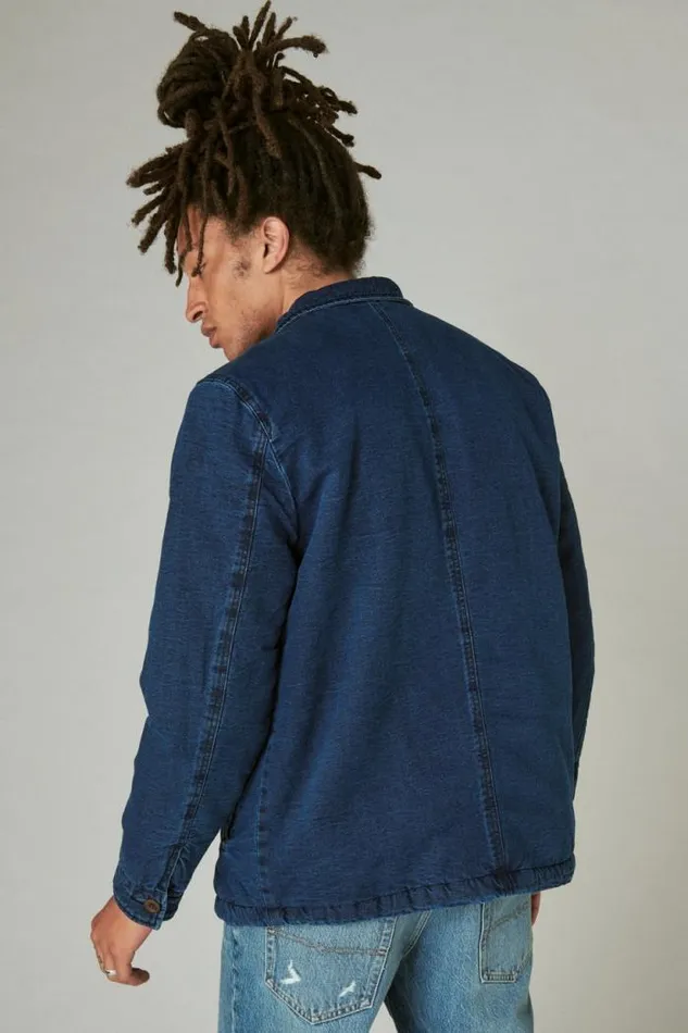Lucky Brand Indigo Shirt Jacket 419 Indigo Men Jackets and Outerwear