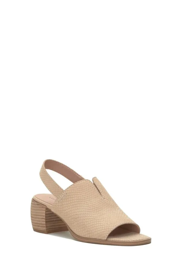 Lucky Brand Jaila Muled Heel Medium Light Beige Women Shoes