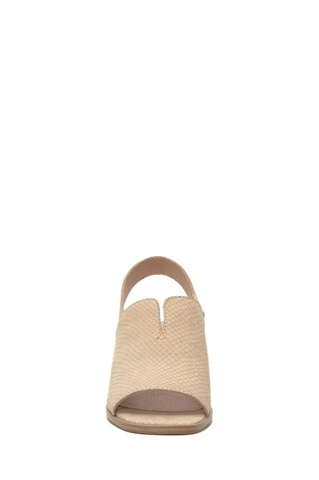 Lucky Brand Jaila Muled Heel Medium Light Beige Women Shoes