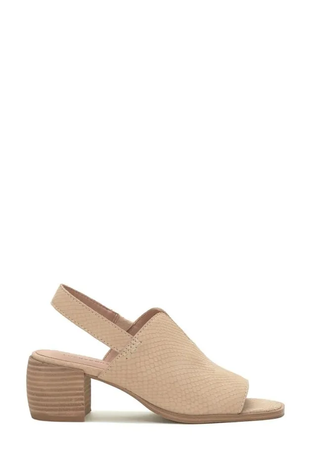 Lucky Brand Jaila Muled Heel Medium Light Beige Women Shoes