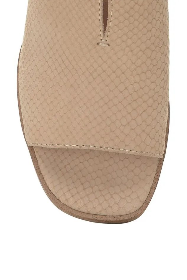 Lucky Brand Jaila Muled Heel Medium Light Beige Women Shoes