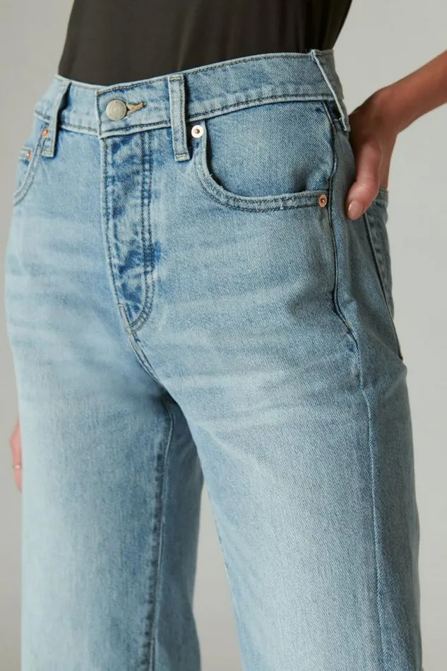 Lucky Brand Knd 90s Loose Crop Sunbeam Women Jeans