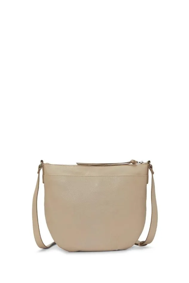 Lucky Brand Kyla Studded Crossbody Bag Light Grey Women Handbags