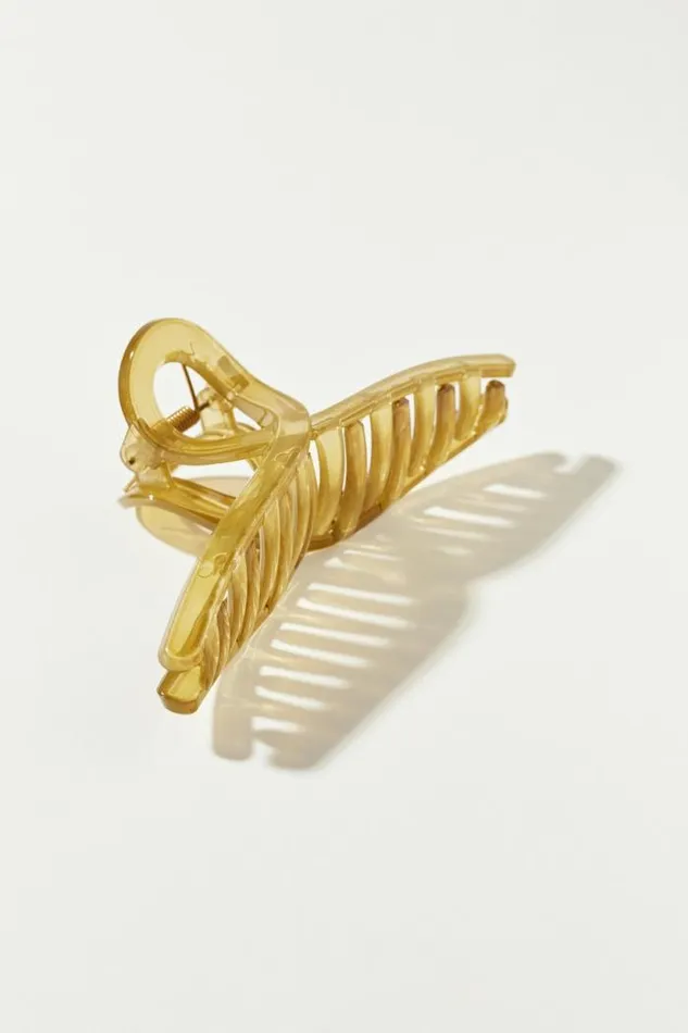 Lucky Brand Loop Claw Clip Dusty Olive Women Hair Accessories