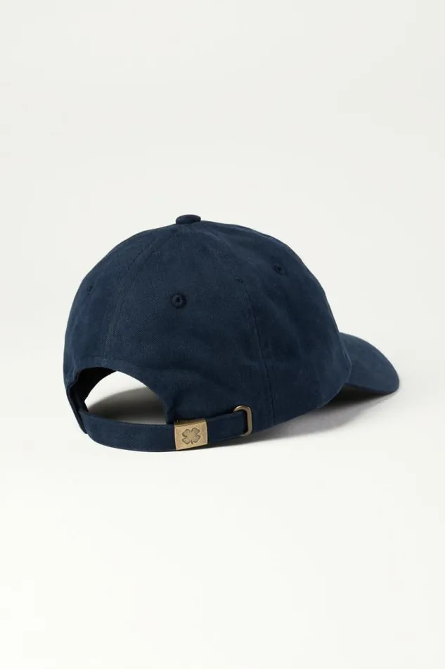 Lucky Brand Lucky 1990 Embroidered Dad Hat American Navy Men Hats