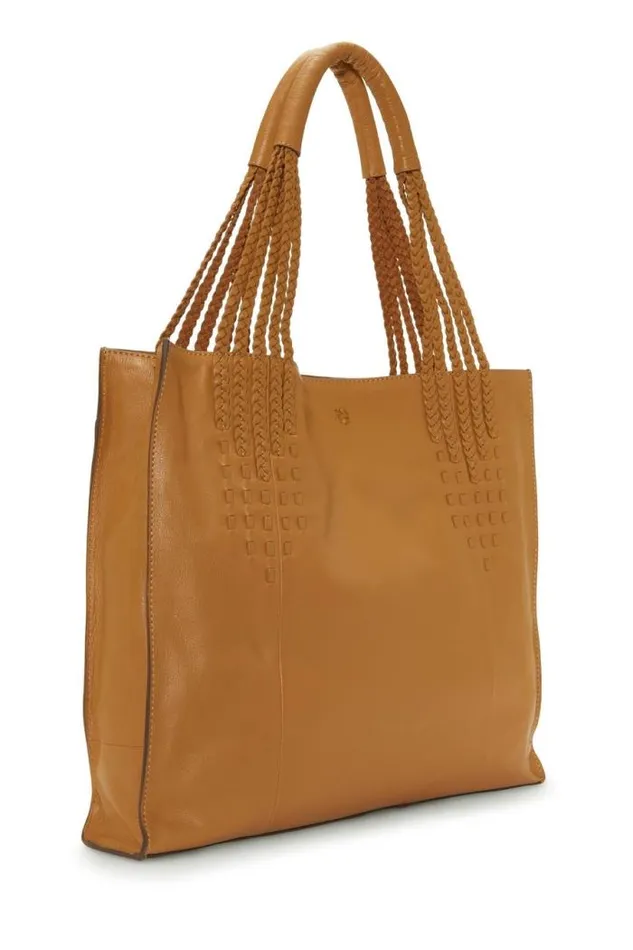 Lucky Brand Mina Tote Bag 231 Tan Women Handbags