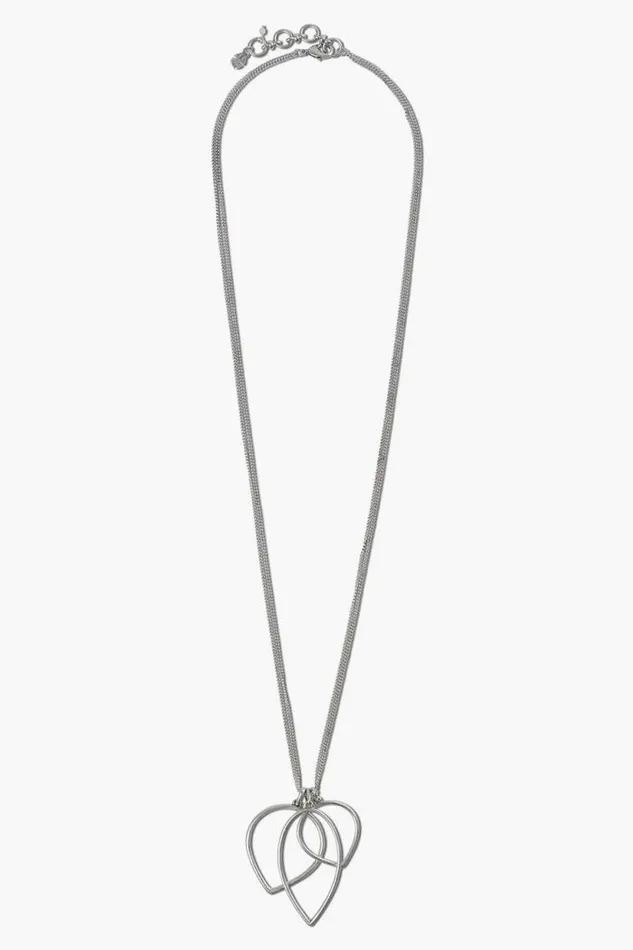 Lucky Brand Nk Slv Openwork Pendant Silver Women Jewelry