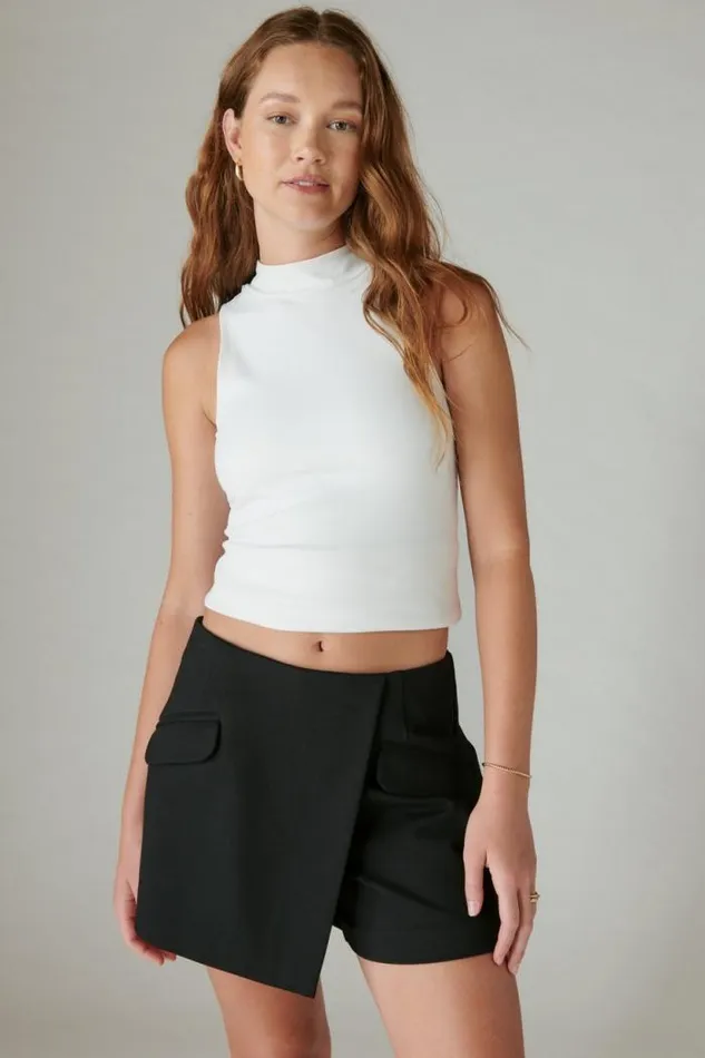 Lucky Brand Ponte Skort Lucky Levi Navy Women Skirts