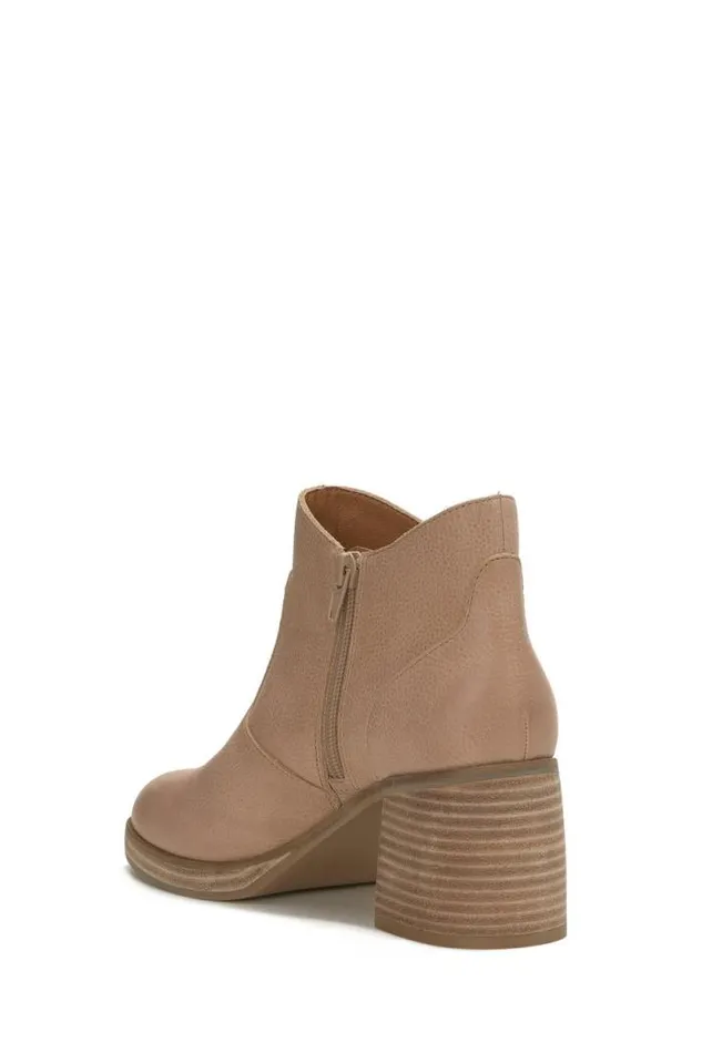 Lucky Brand Quinlee Ankle Bootie Open Beigekhaki Women Shoes