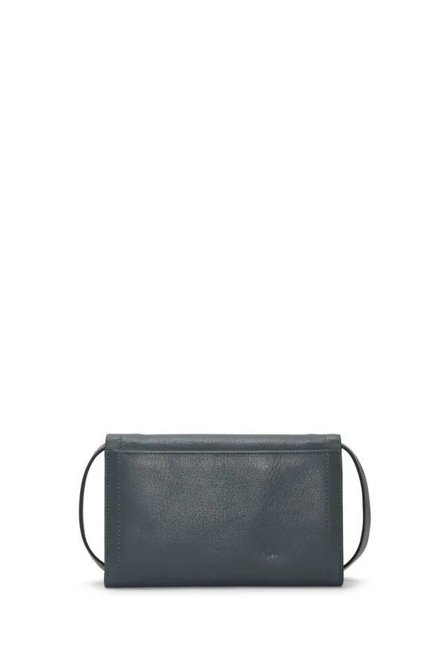Lucky Brand Ruth Scalloped Crossbody Bag Universal Midnight Women Handbags