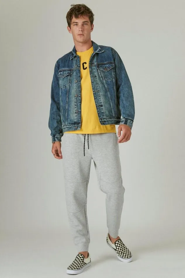 Lucky Brand The Trucker Jacket Yakima Ridge Men Jackets and Outerwear