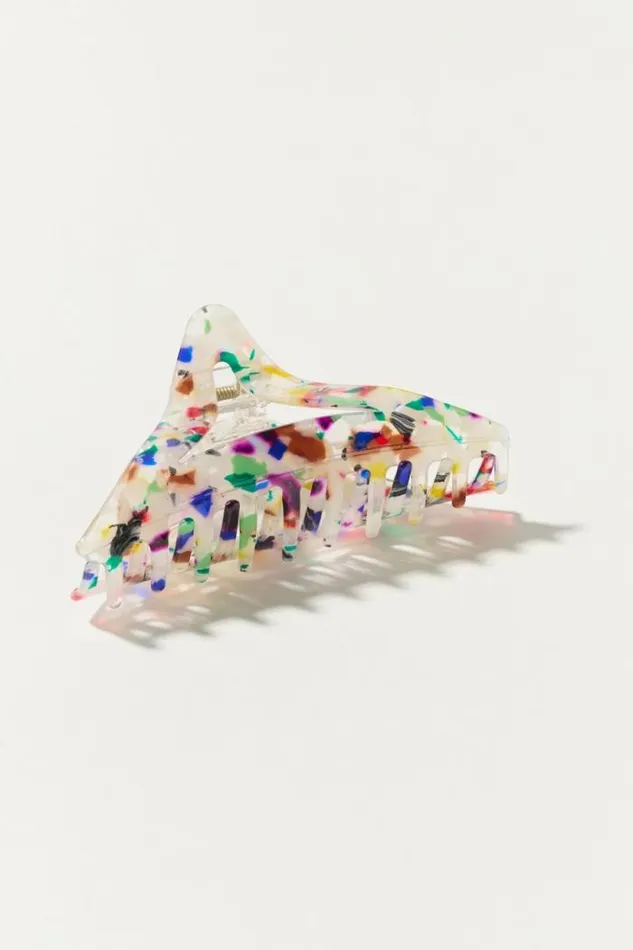 Lucky Brand Triangle Multicolor Claw Multi Women Hair Accessories
