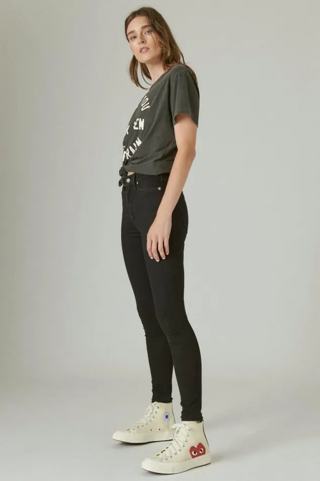 Lucky Brand Uni Fit High Rise Skinny Jean Universal Midnight Women Jeans