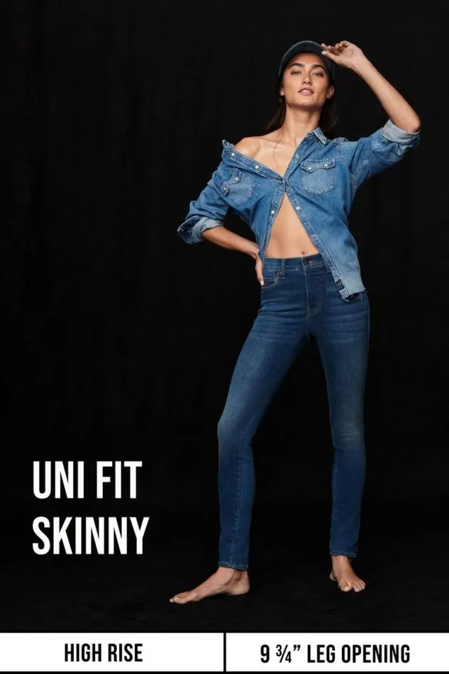 Lucky Brand Uni Fit High Rise Skinny Jean Universal Midnight Women Jeans
