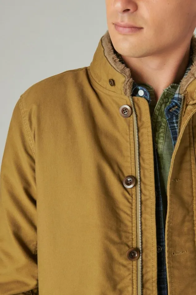 Lucky Brand Us Navy Deck Jacket Gothic Olive Men Jackets and Outerwear