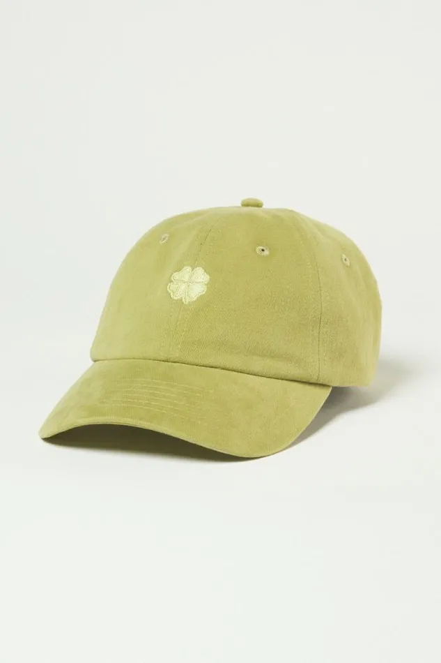 Lucky Brand Washed Canvas Baseball Cap 3768 Light Green MenWomen Hats