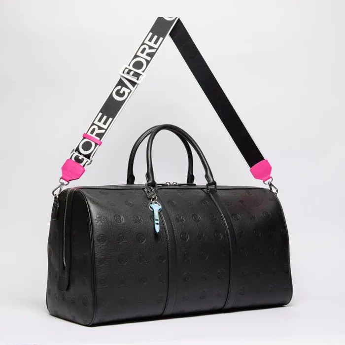 Luggage and Bags MenWomen GFORE EMBOSSED SKULL and TEES LEATHER WEEKENDER Onyx Luggage and Bags MenWomen GFORE EMBOSSED SKULL and TEES LEATHER WEEKENDER Onyx