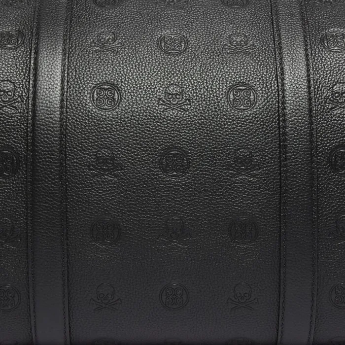 Luggage and Bags MenWomen GFORE EMBOSSED SKULL and TEES LEATHER WEEKENDER Onyx Luggage and Bags MenWomen GFORE EMBOSSED SKULL and TEES LEATHER WEEKENDER Onyx