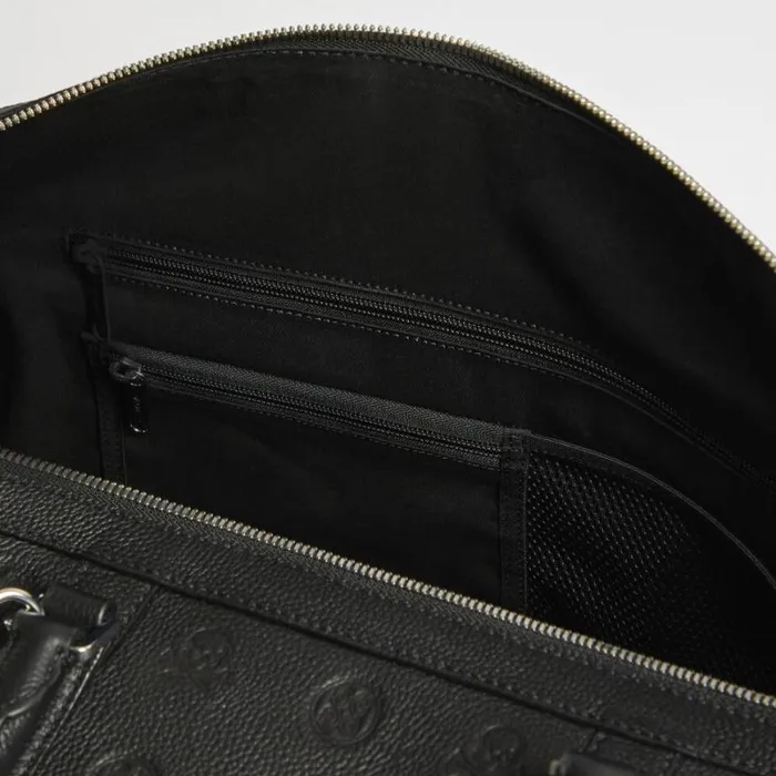 Luggage and Bags MenWomen GFORE EMBOSSED SKULL and TEES LEATHER WEEKENDER Onyx Luggage and Bags MenWomen GFORE EMBOSSED SKULL and TEES LEATHER WEEKENDER Onyx