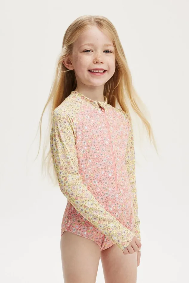 Lydia One Piece Splicemimi Ditsy Girls Cotton On Swimwear