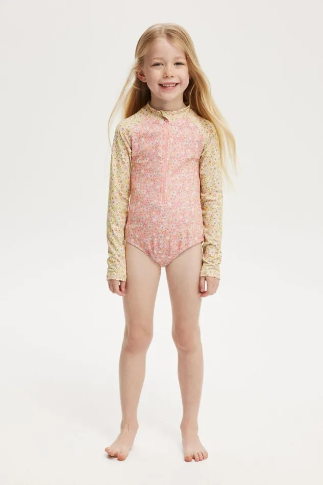 Lydia One Piece Splicemimi Ditsy Girls Cotton On Swimwear Lydia One Piece Splicemimi Ditsy Girls Cotton On Swimwear