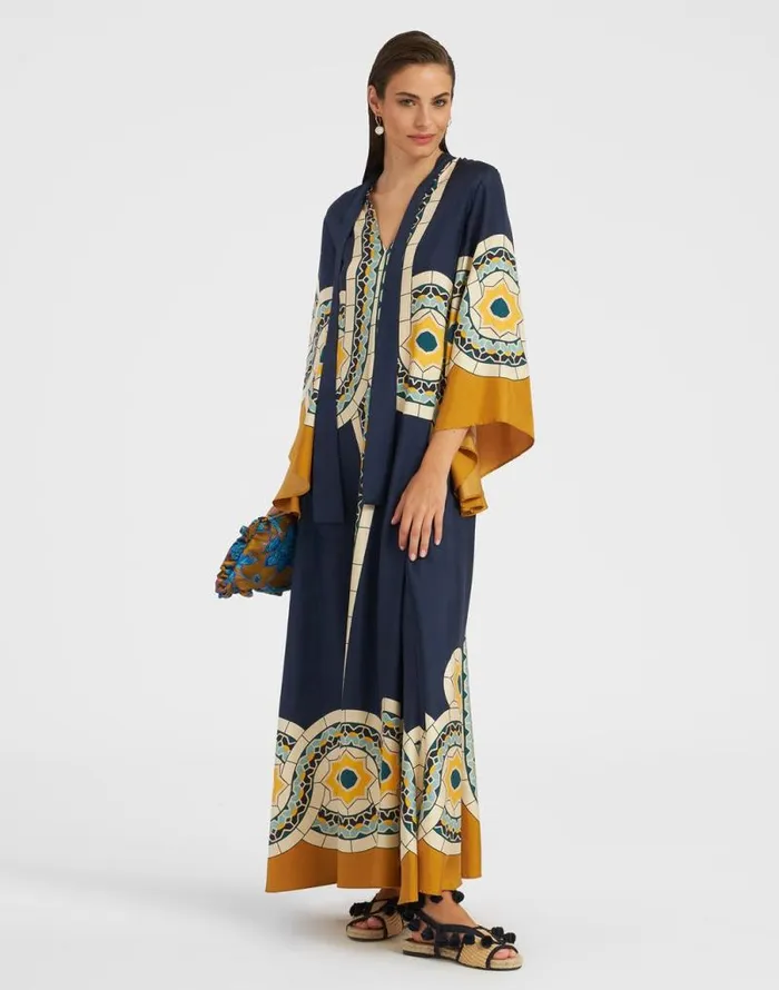Magnifico Dress Mudejar Place Blue Women La Double J Dresses