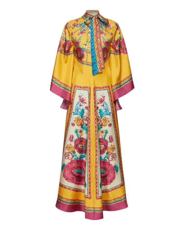 Magnifico Dress Zodiac Place Marigold Women La Double J Dresses Magnifico Dress Zodiac Place Marigold Women La Double J Dresses