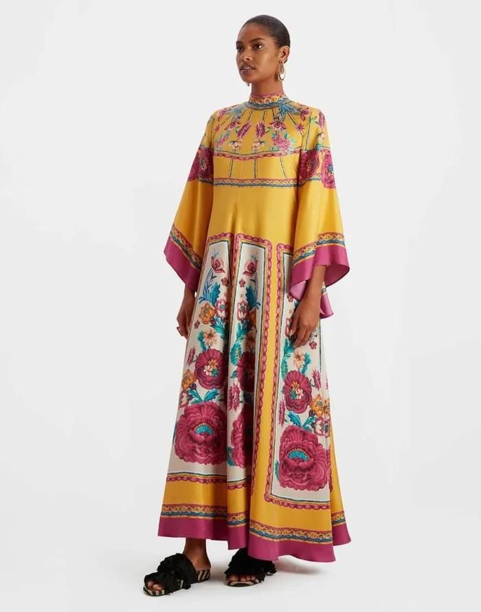 Magnifico Dress Zodiac Place Marigold Women La Double J Dresses Magnifico Dress Zodiac Place Marigold Women La Double J Dresses